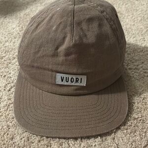 Vuori Brown Cap